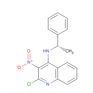 879001-72-6  4-Quinolinamine, 2-chloro-3-nitro-N-[(1S)-1-phenylethyl]-