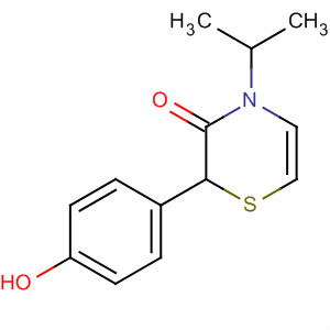 87904-90-3  2H-1,4-Thiazin-3(4H)-one, 2-(4-hydroxyphenyl)-4-(1-methylethyl)-