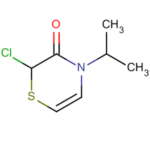 87904-92-5  2H-1,4-Thiazin-3(4H)-one, 2-chloro-4-(1-methylethyl)-