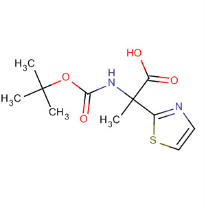 879502-02-0  2-Thiazolepropanoic acid, a-[[(1,1-dimethylethoxy)carbonyl]amino]-