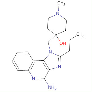 879509-87-2  4-Piperidinol,4-[(4-amino-2-propyl-1H-imidazo[4,5-c]quinolin-1-yl)methyl]-1-methyl-