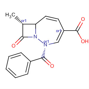 87951-55-1  1,2-Diazabicyclo[5.2.0]nona-3,5-diene-4-carboxylic acid,2-benzoyl-8-methyl-9-oxo-, cis-