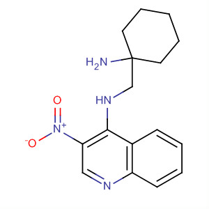 879514-41-7  4-Quinolinamine, N-[(1-aminocyclohexyl)methyl]-3-nitro-