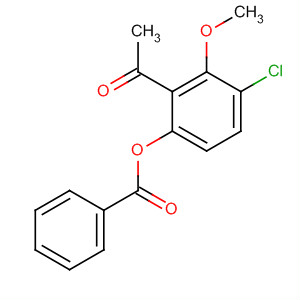 87953-87-5  Ethanone, 1-[6-(benzoyloxy)-3-chloro-2-methoxyphenyl]-