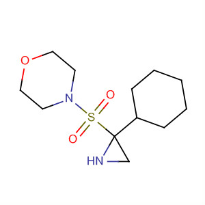 87975-42-6  Morpholine, 4-[(1-cyclohexyl-2-aziridinyl)sulfonyl]-