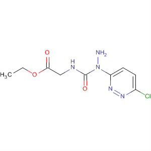 87977-18-2  Glycine, N-[[2-(6-chloro-3-pyridazinyl)hydrazino]carbonyl]-, ethyl ester
