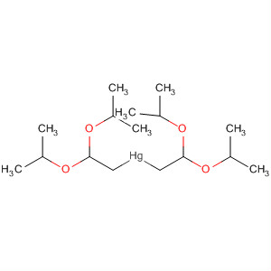87989-33-1  Mercury, bis[2,2-bis(1-methylethoxy)ethyl]-