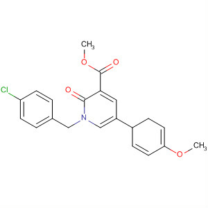 879893-70-6  3-Pyridinecarboxylic acid,1-[(4-chlorophenyl)methyl]-1,2-dihydro-5-(4-methoxyphenyl)-2-oxo-,methyl ester
