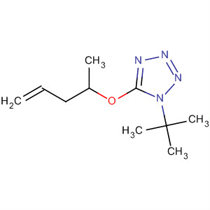 87996-15-4  1H-Tetrazole, 1-(1,1-dimethylethyl)-5-(4-pentenyloxy)-