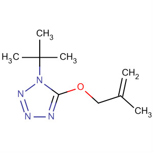 87996-20-1  1H-Tetrazole, 1-(1,1-dimethylethyl)-5-[(2-methyl-2-propenyl)oxy]-