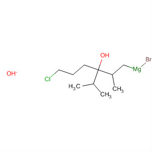 87997-97-5  Magnesium, bromo[6-chloro-2-methyl-3-(1-methylethyl)-3-hexanolato]-
