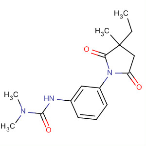 88011-43-2  Urea,N'-[3-(3-ethyl-3-methyl-2,5-dioxo-1-pyrrolidinyl)phenyl]-N,N-dimethyl-