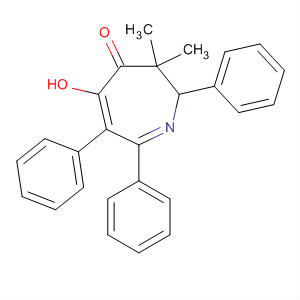88016-44-8  4H-Azepin-4-one, 2,3-dihydro-5-hydroxy-3,3-dimethyl-2,6,7-triphenyl-