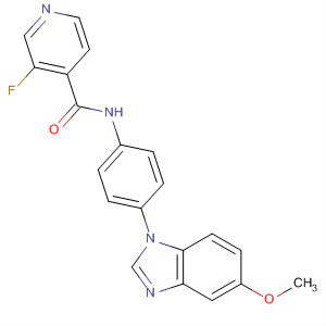 880177-48-0  4-Pyridinecarboxamide,3-fluoro-N-[4-(5-methoxy-1H-benzimidazol-1-yl)phenyl]-