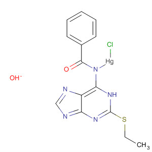 88033-41-4  Mercury, chloro[N-[2-(ethylthio)-1H-purin-6-yl]benzamidato]-