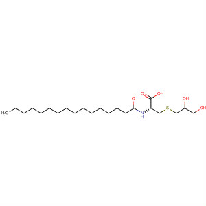 88034-78-0  L-Cysteine, S-(2,3-dihydroxypropyl)-N-(1-oxohexadecyl)-