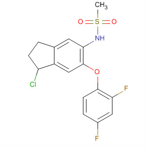 88041-17-2  Methanesulfonamide,N-[1-chloro-6-(2,4-difluorophenoxy)-2,3-dihydro-1H-inden-5-yl]-