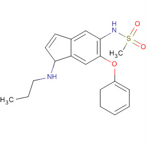 88041-23-0  Methanesulfonamide,N-[2,3-dihydro-6-phenoxy-1-(propylamino)-1H-inden-5-yl]-