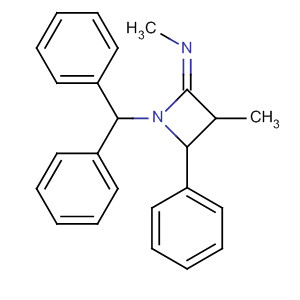 88047-81-8  Methanamine,N-[1-(diphenylmethyl)-3-methyl-4-phenyl-2-azetidinylidene]-, cis-
