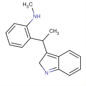 88048-56-0  Benzenamine, 2-(2,2-di-1H-indol-3-ylethyl)-N-methyl-