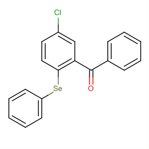 88048-89-9  Methanone, [5-chloro-2-(phenylseleno)phenyl]phenyl-