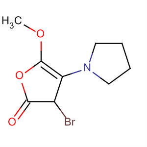 88050-90-2  2(3H)-Furanone, 3-bromodihydro-5-methoxy-4-(1-pyrrolidinyl)-