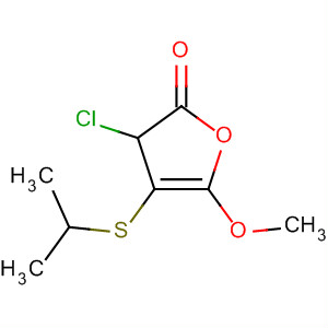 88051-01-8  2(3H)-Furanone, 3-chlorodihydro-5-methoxy-4-[(1-methylethyl)thio]-