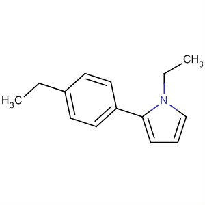 88054-91-5  1H-Pyrrole, 1-ethyl-2-(4-ethylphenyl)-