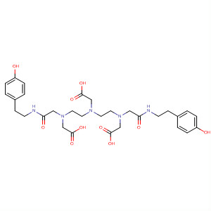 875429-81-5  3,6,9,12-Tetraazatetradecanoic acid,6,9-bis(carboxymethyl)-14-(4-hydroxyphenyl)-3-[2-[[2-(4-hydroxyphenyl)ethyl]amino]-2-oxoethyl]-11-oxo-