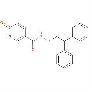 875471-37-7  3-Pyridinecarboxamide, N-(3,3-diphenylpropyl)-1,6-dihydro-6-oxo-