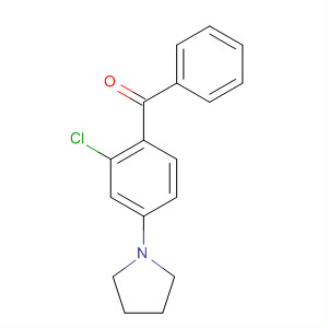 875479-20-2  Methanone, [2-chloro-4-(1-pyrrolidinyl)phenyl]phenyl-