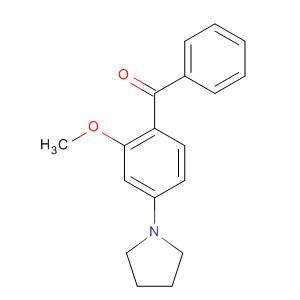 875479-22-4  Methanone, [2-methoxy-4-(1-pyrrolidinyl)phenyl]phenyl-