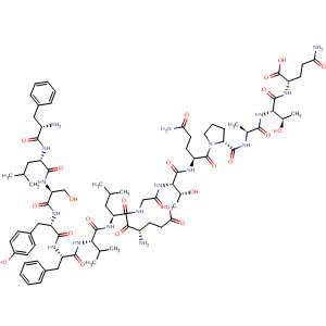 87578-70-9  L-Glutamine,L-phenylalanyl-L-leucyl-L-seryl-L-tyrosyl-L-phenylalanyl-L-valyl-L-a-glutamyl-L-leucylglycyl-L-threonyl-L-glutaminyl-L-prolyl-L-alanyl-L-threonyl-