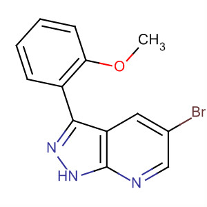 875781-14-9  1H-Pyrazolo[3,4-b]pyridine, 5-bromo-3-(2-methoxyphenyl)-