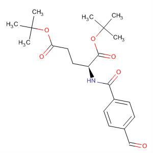 87597-84-0  L-Glutamic acid, N-(4-formylbenzoyl)-, bis(1,1-dimethylethyl) ester