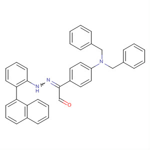 87610-15-9  Ethanone, 1-[4-[bis(phenylmethyl)amino]phenyl]-,1-naphthalenylphenylhydrazone