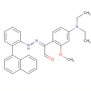 87610-21-7  Ethanone, 1-[4-(diethylamino)-2-methoxyphenyl]-,1-naphthalenylphenylhydrazone