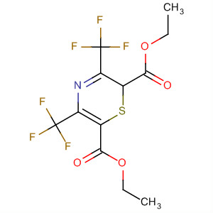 87613-21-6  2H-1,4-Thiazine-2,6-dicarboxylic acid, 3,5-bis(trifluoromethyl)-, diethylester