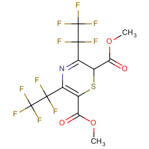 87613-23-8  2H-1,4-Thiazine-2,6-dicarboxylic acid, 3,5-bis(pentafluoroethyl)-,dimethyl ester