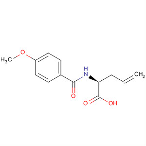 876337-11-0  4-Pentenoic acid, 2-[(4-methoxybenzoyl)amino]-, (2S)-