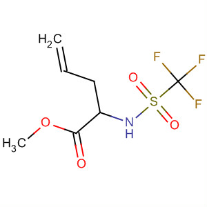 876374-79-7  4-Pentenoic acid, 2-[[(trifluoromethyl)sulfonyl]amino]-, methyl ester