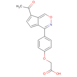 876611-87-9  Acetic acid, [4-(7-acetylcyclopent[d][1,2]oxazin-4-yl)phenoxy]-