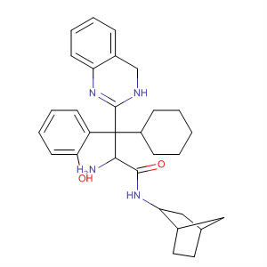 876762-52-6  3(4H)-Quinazolinepropanamide,2-amino-N-bicyclo[2.2.1]hept-2-yl-b-cyclohexyl-6-phenoxy-