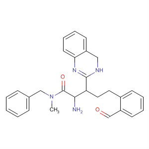 876763-82-5  3(4H)-Quinazolinepentanamide,2-amino-6-benzoyl-N-methyl-N-(phenylmethyl)-