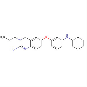 876763-87-0  2-Quinazolinamine,6-[3-(cyclohexylamino)phenoxy]-3,4-dihydro-3-propyl-