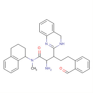 876763-88-1  3(4H)-Quinazolinepentanamide,2-amino-6-benzoyl-N-methyl-N-(1,2,3,4-tetrahydro-1-naphthalenyl)-