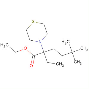 876895-22-6  4-Thiomorpholinepropanoic acid, b-(2,2-dimethylpropyl)-a-ethyl-, ethylester
