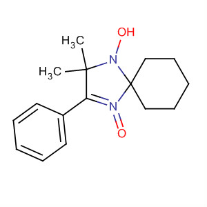 87703-58-0  1,4-Diazaspiro[4.5]dec-1-ene, 4-hydroxy-3,3-dimethyl-2-phenyl-,1-oxide