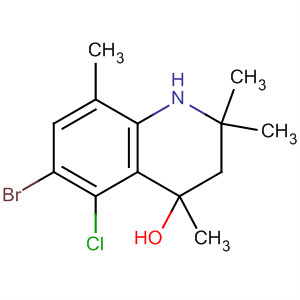 877161-13-2  4-Quinolinol, 6-bromo-5-chloro-1,2,3,4-tetrahydro-2,2,4,8-tetramethyl-