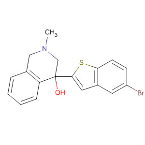 877264-23-8  4-Isoquinolinol,4-(5-bromobenzo[b]thien-2-yl)-1,2,3,4-tetrahydro-2-methyl-